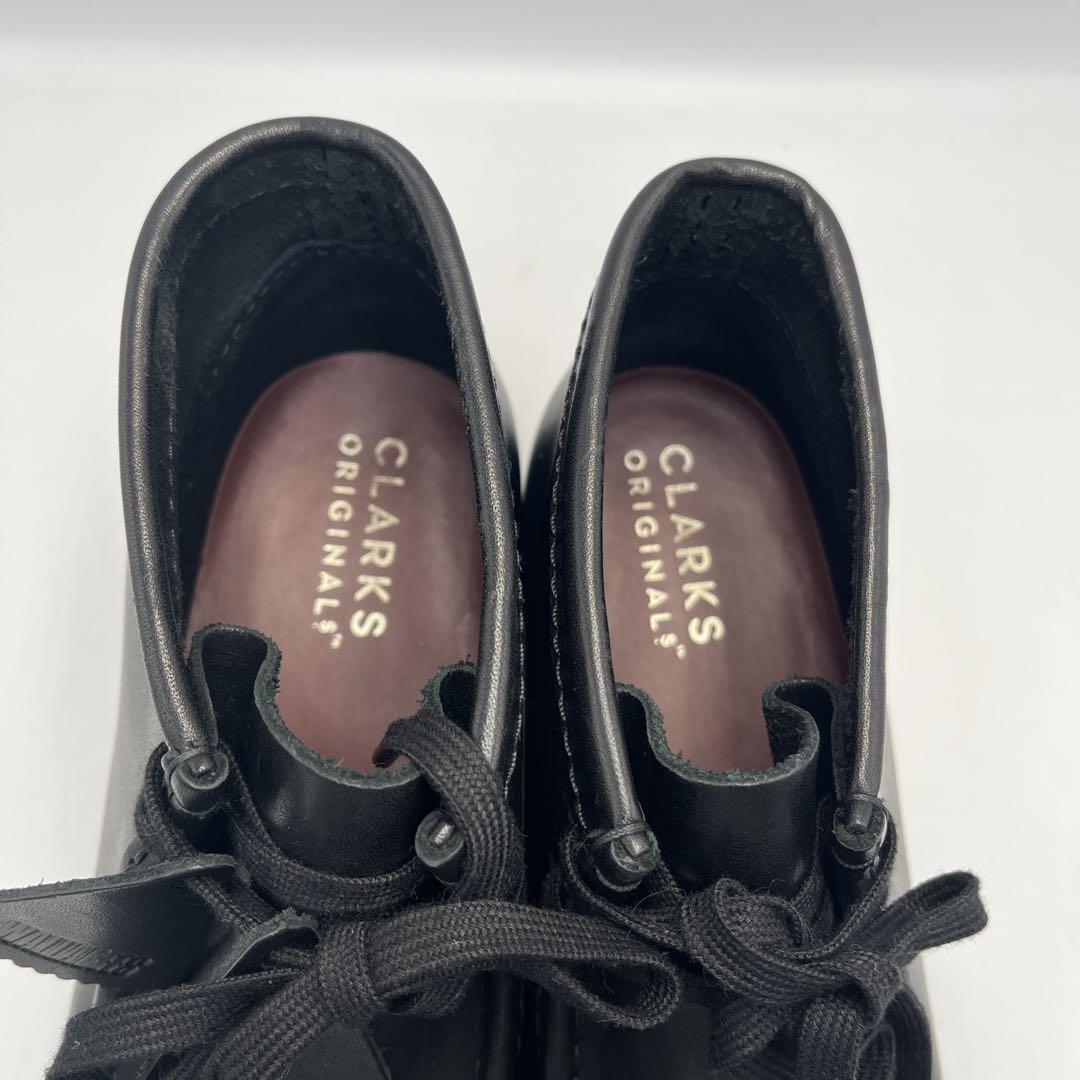 クラークス ワラビーブーツ レザー【UK8】