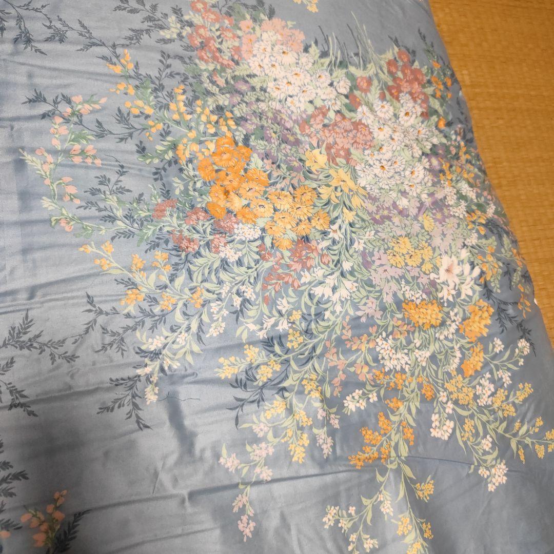 京都西川　ローズふとん ジュディ 花柄羊毛ふとんセット