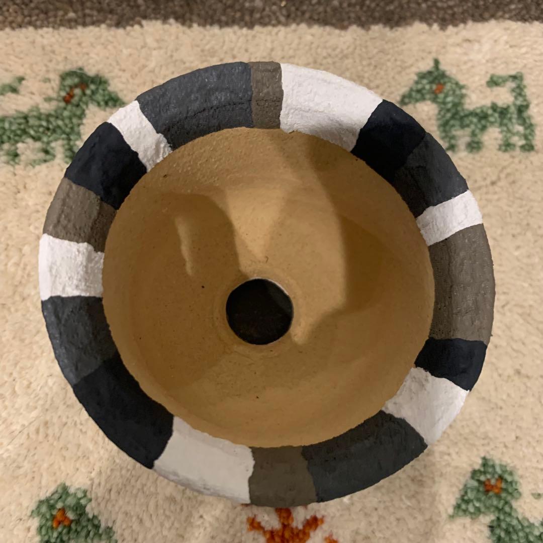 【新品未使用】left botanical レフトボタニカル 迷彩 陶器作家鉢