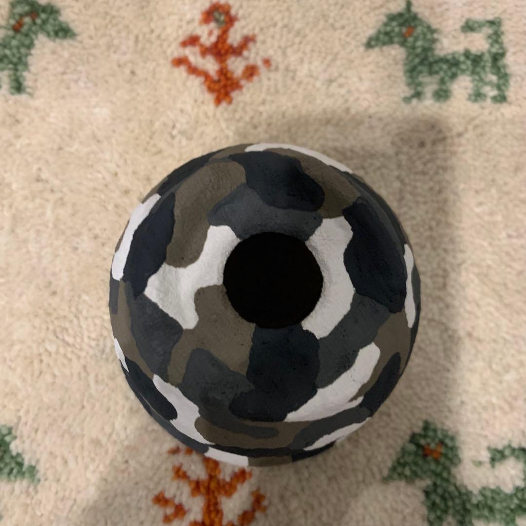 【新品未使用】left botanical レフトボタニカル 迷彩 陶器作家鉢