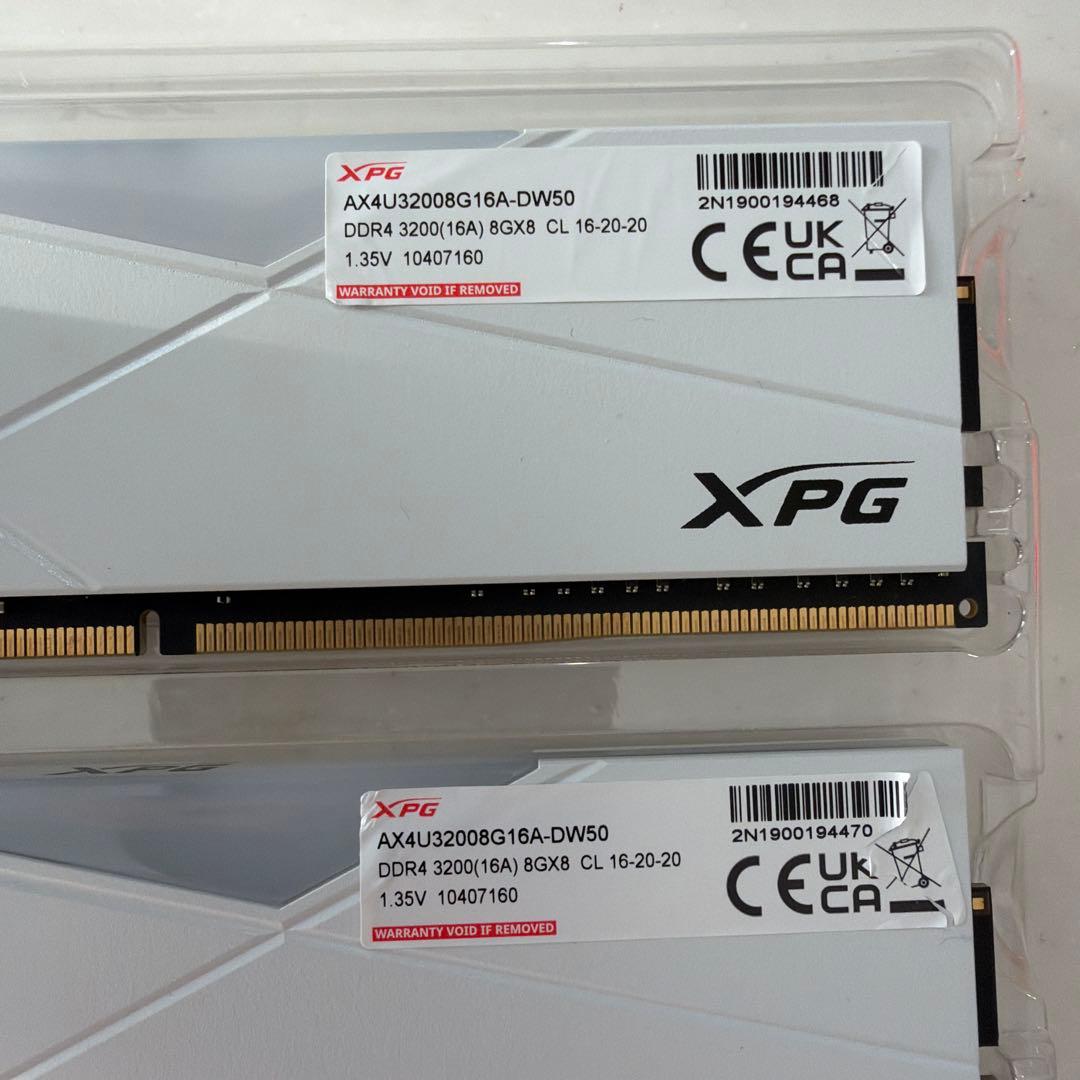 メモリー XPG SPECTRIX D50 DDR4 16GB (2x8GB)