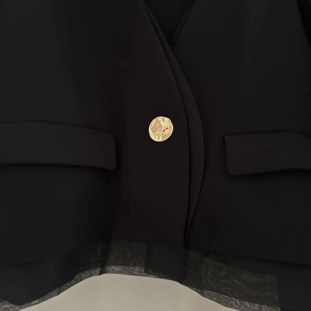 スコットクラブ　FENNEL アンティークボタンショートジャケット