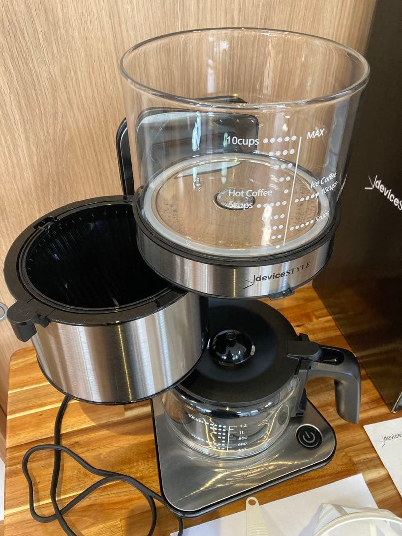 コーヒーメーカー Brunopasso(ブルーノパッソ) PCA-10X