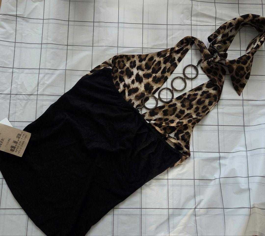 d.i.a. ヒョウ柄キャミソール タグ付き
