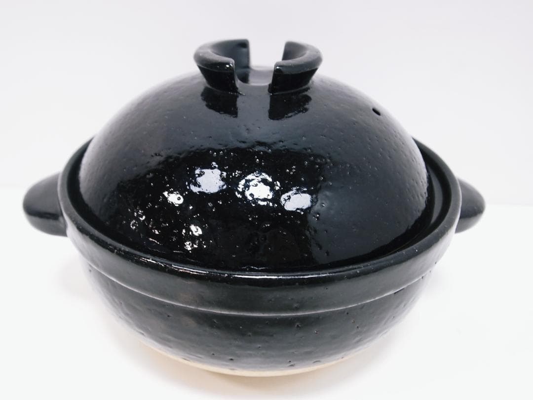 長谷園 かまどさん 土鍋 三合炊き 直径約24cm 日本製 長谷製陶