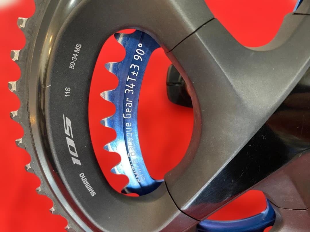 シマノ　状態良し 105 R7000 クランクセット 50-34T 170m