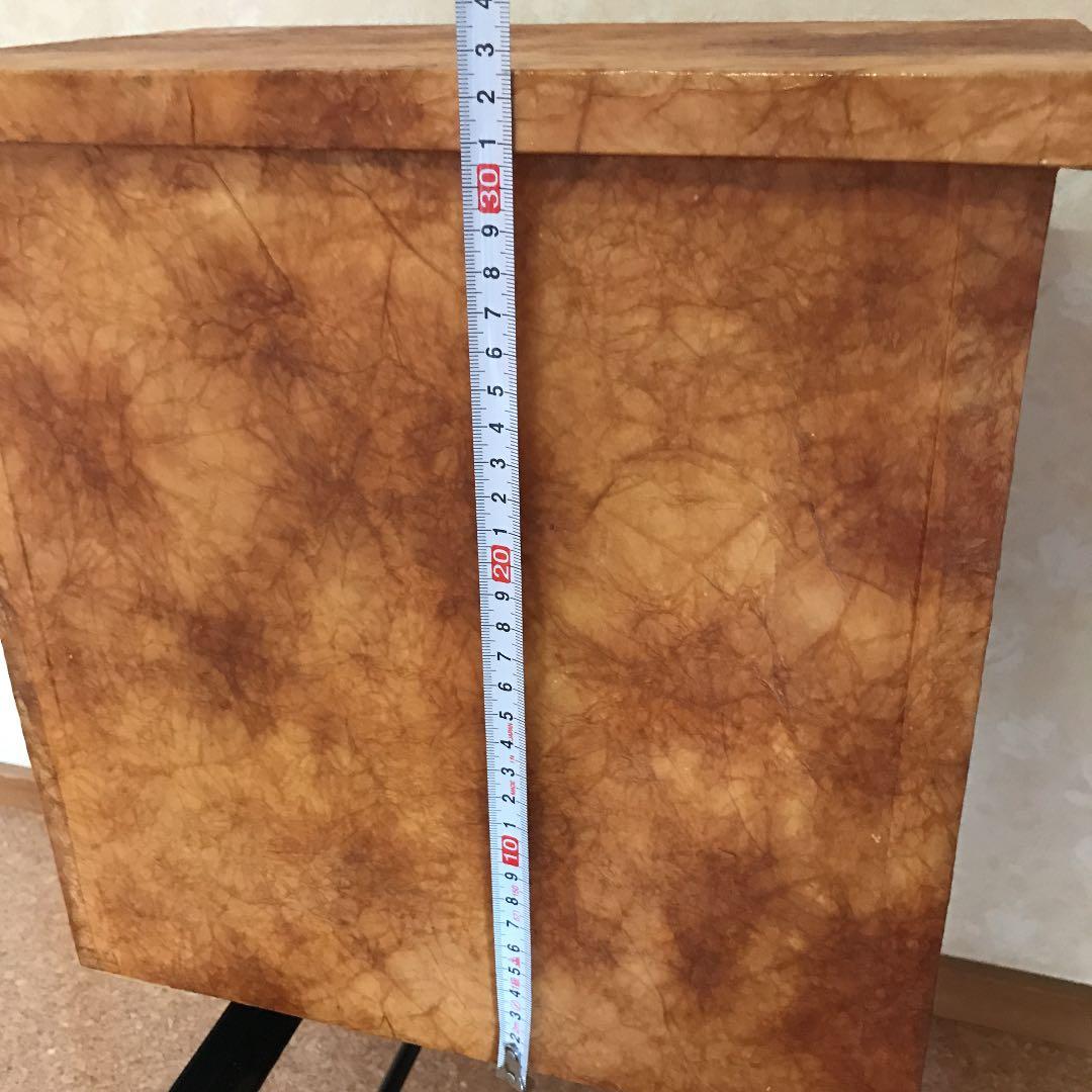 トールペイント作品　アイアン土台付チェスト