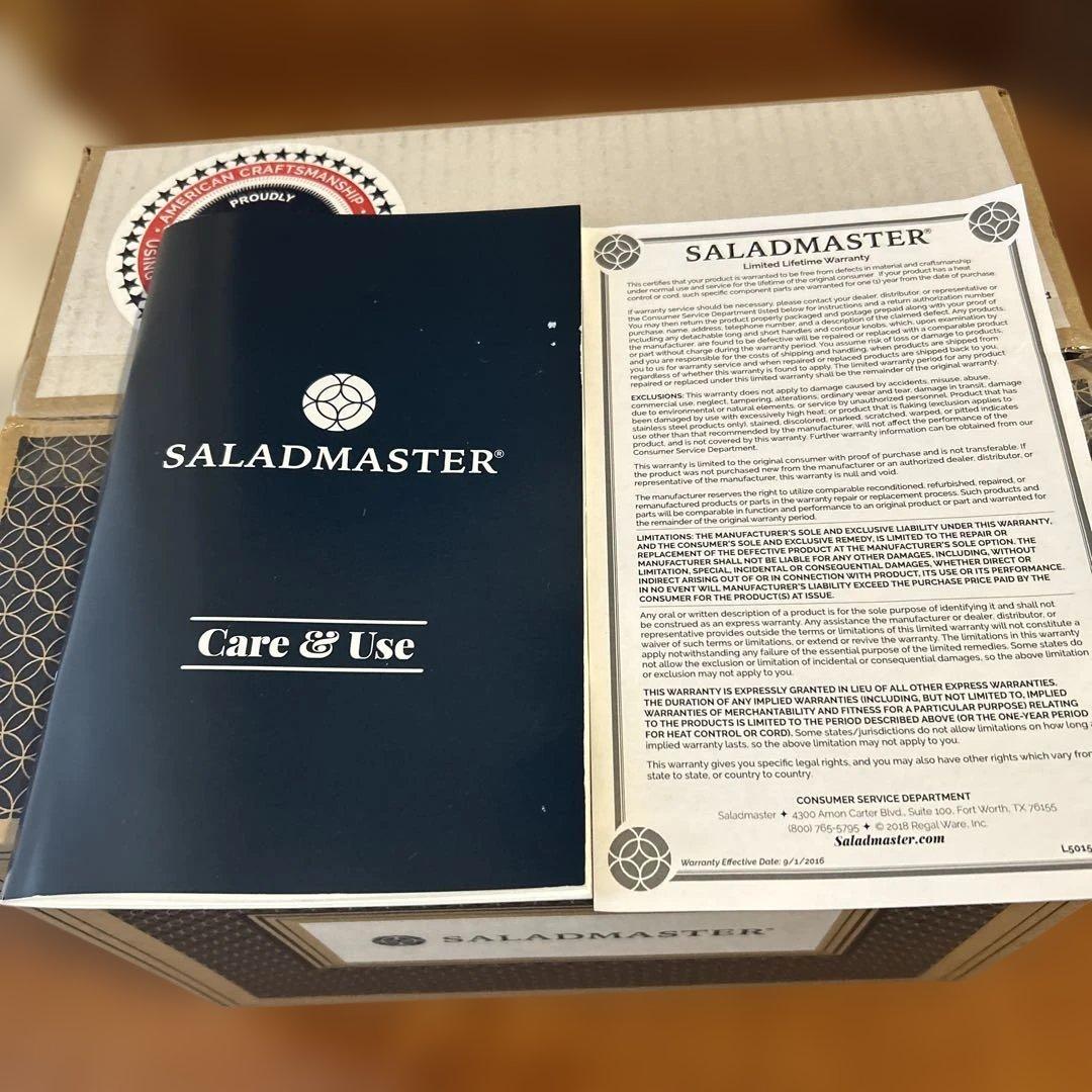 最終値下げ　サラダマスター鍋 パーソナルセット　新品未使用