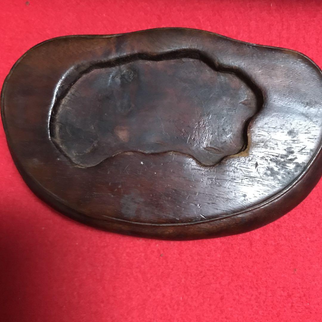 寿山石　石彫刻　花鳥、ハスの花　美術彫刻芸術品