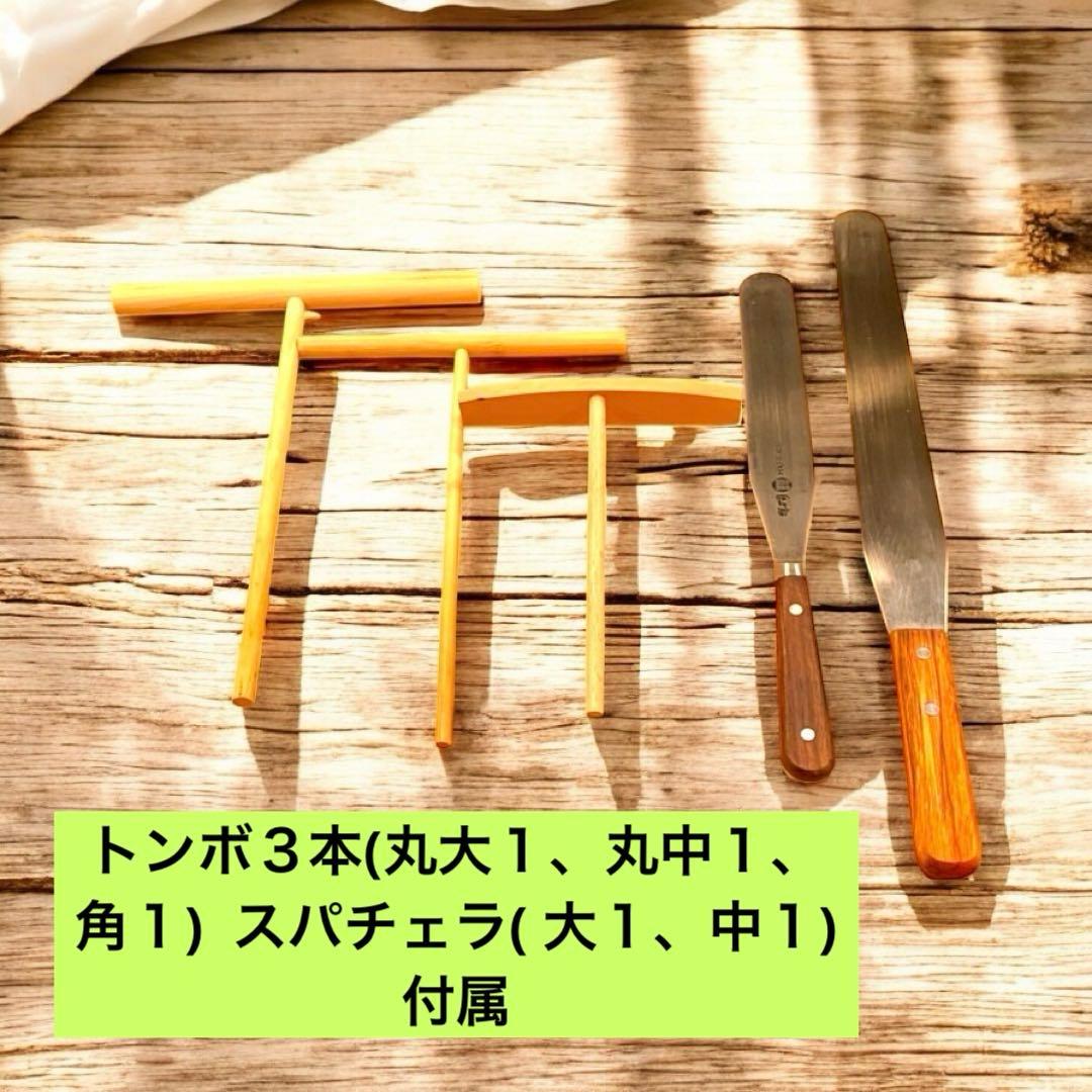 【送料込み】キプロスター 業務用電気クレープ焼き器トンボ３本、スパチェラ２本付属