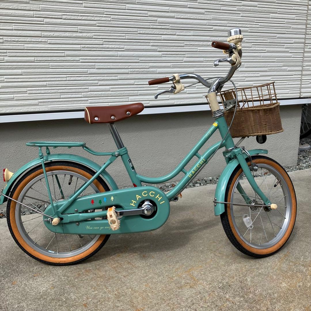 ブリヂストン ハッチ HACCHI 16インチ 子供用自転車 ミントグリーン
