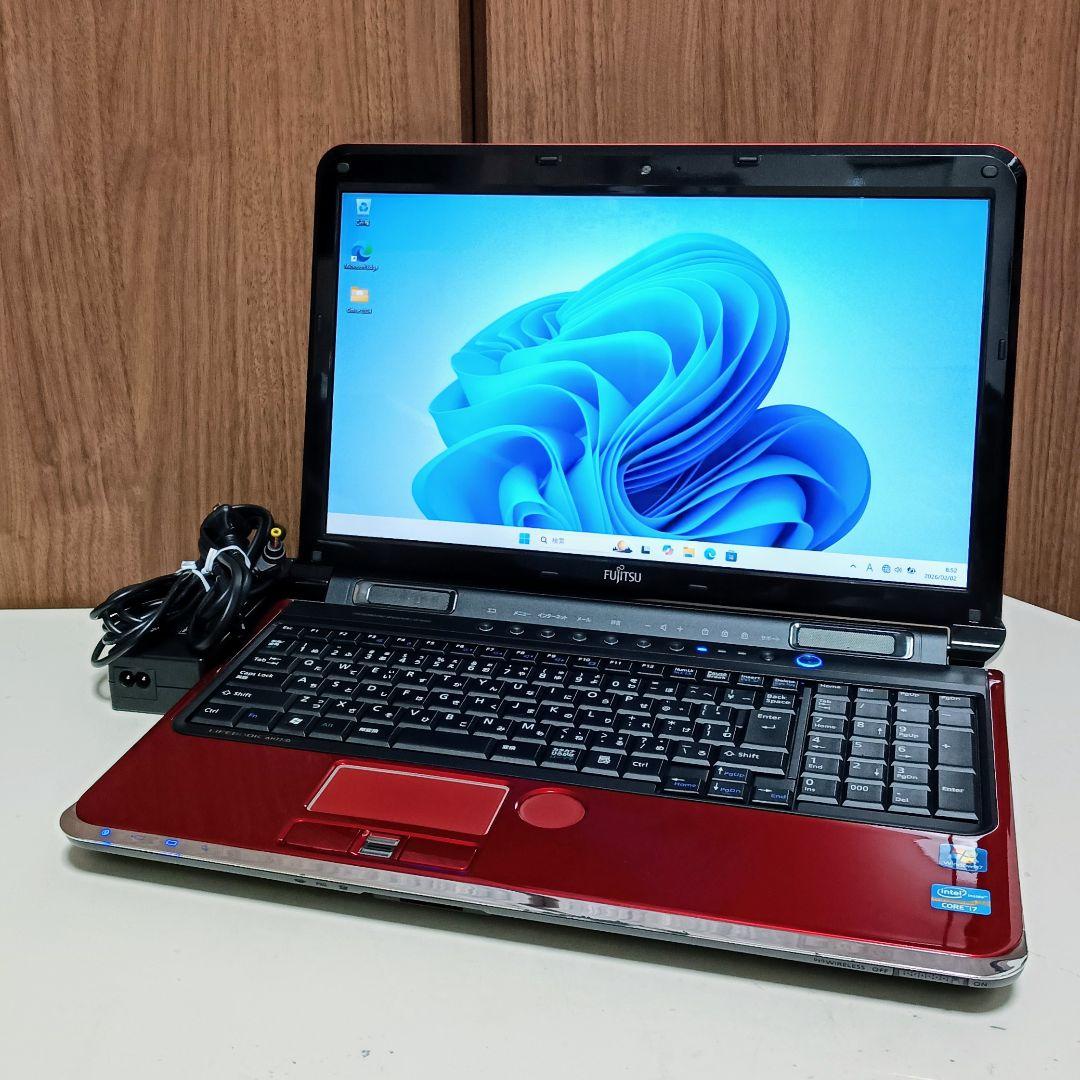 FUJITSU LIFEBOOK Corei7 メモリ16GB SSD512GB