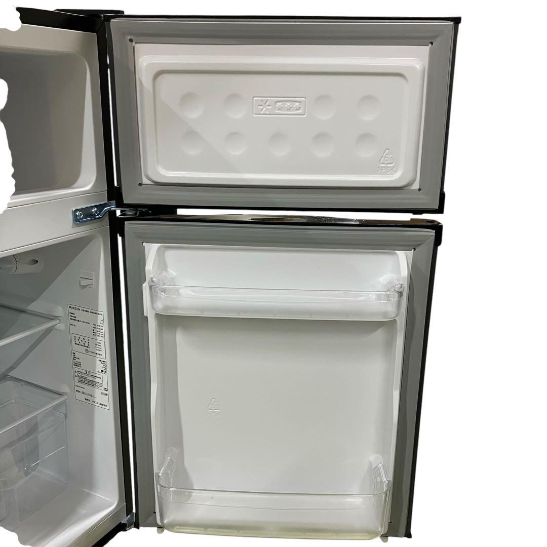 3398 ミニ冷蔵庫 マクスゼン 85L 2ドア冷蔵庫 JR085HM01