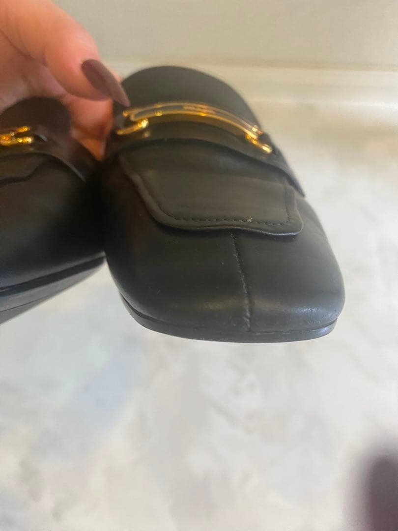 PRADA ブラック ミュール 低ヒール