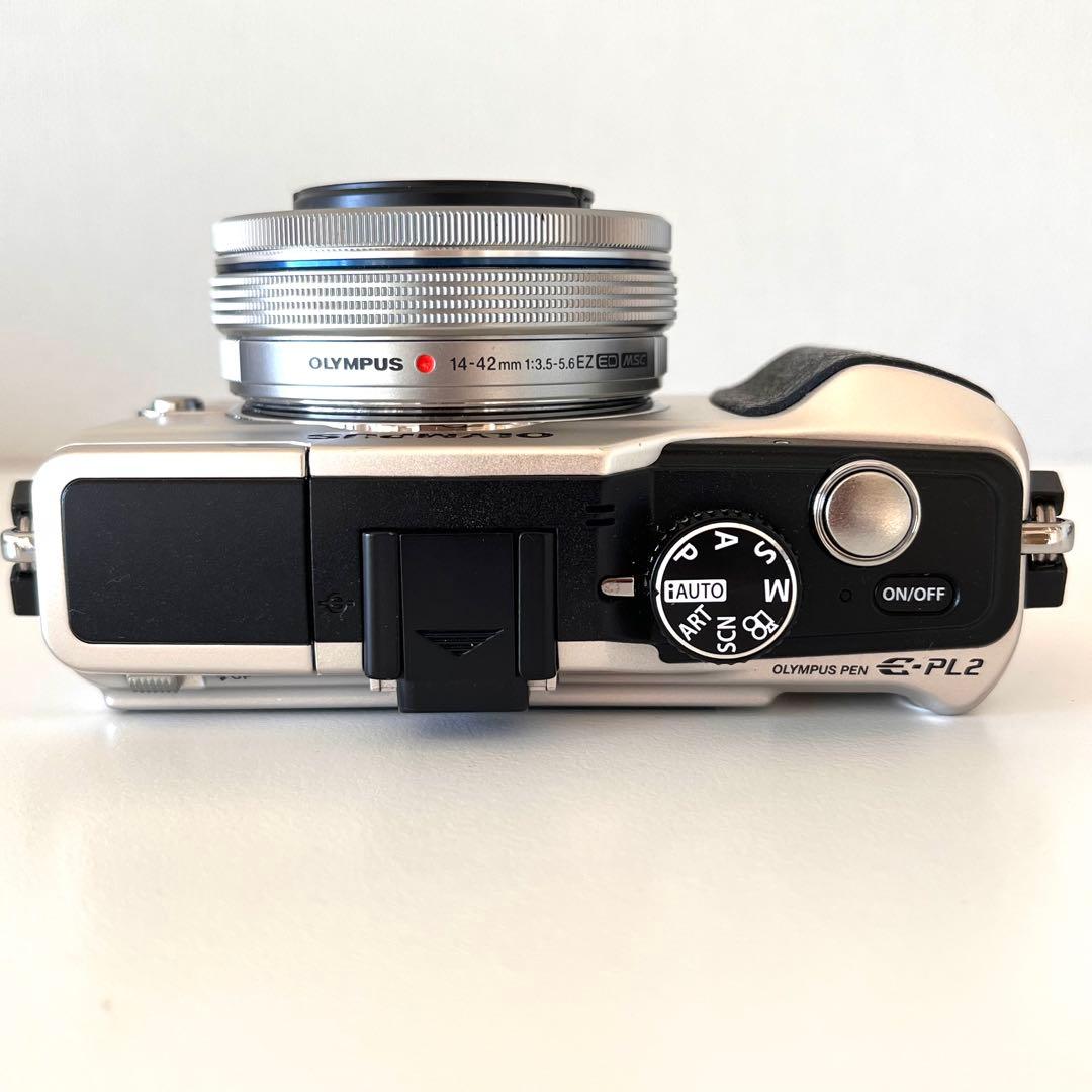 【美品】OLYMPUS PEN E-PL2 シルバー　付属品多数