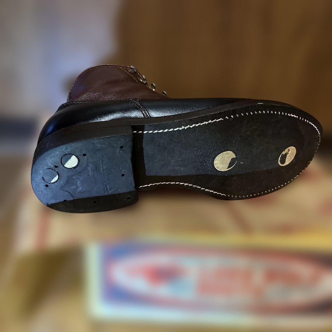 LONE WOLF BOOTS カーペンターツートン8インチ