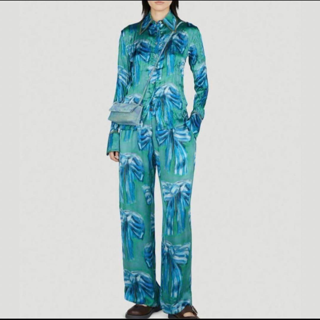 Acne Studios サテンシャツ　リボン