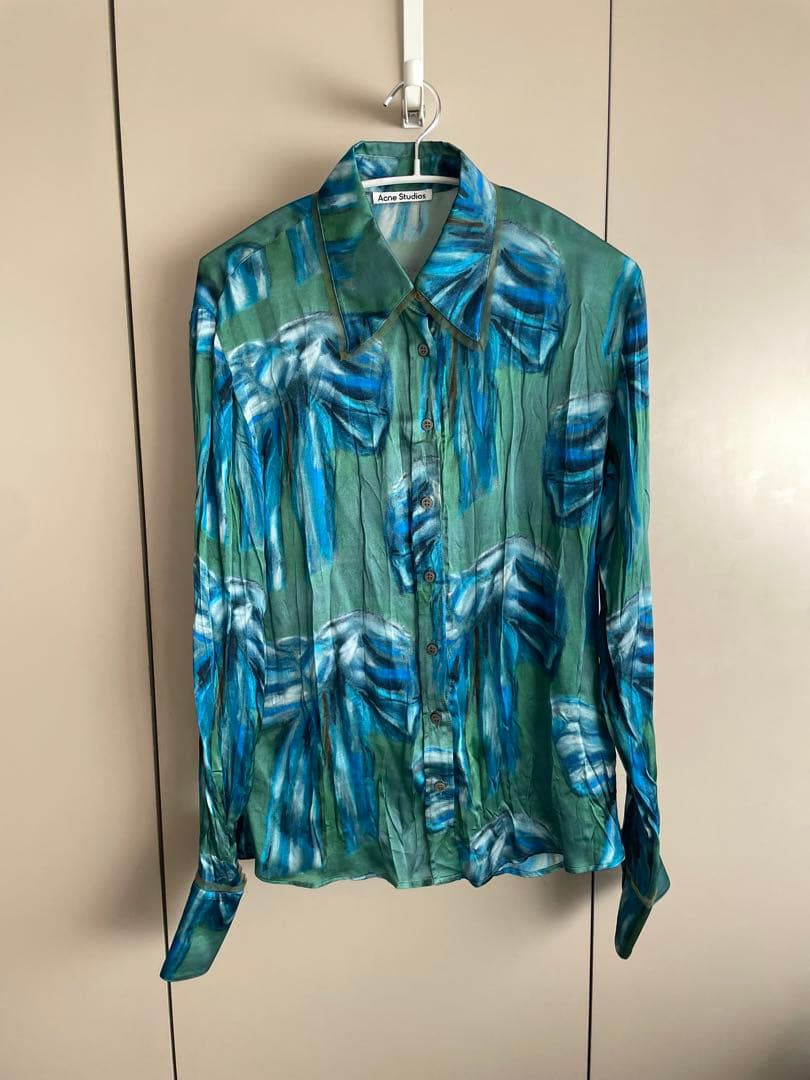 Acne Studios サテンシャツ　リボン
