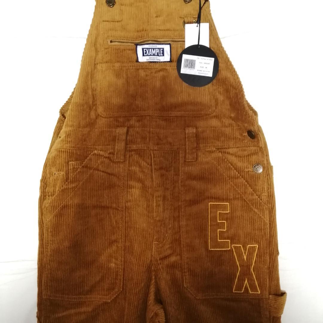 ●example コーデュロイ　オーバーオール　つなぎ