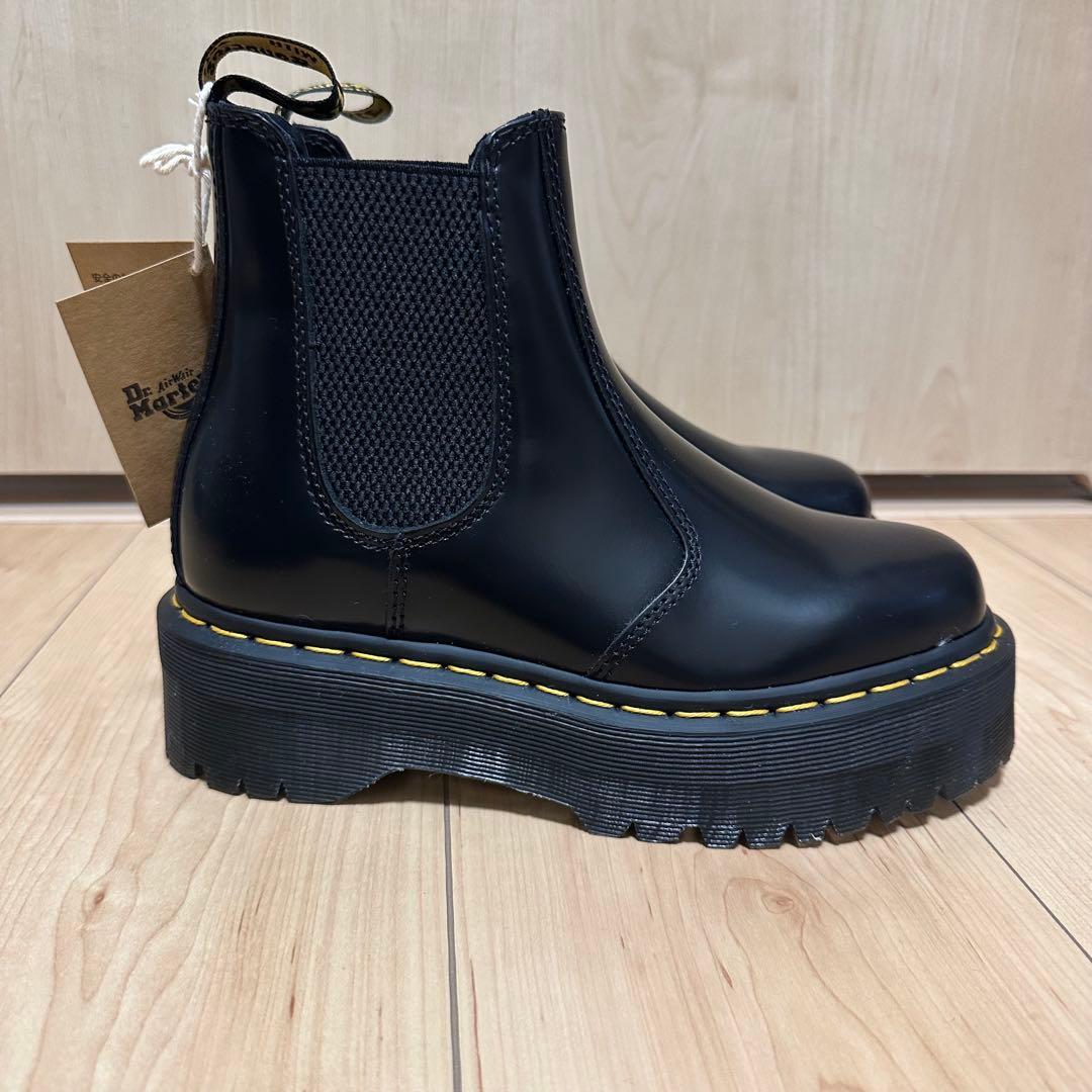 Dr.Martens 2976 QUAD 厚底チェルシーブーツ UK4