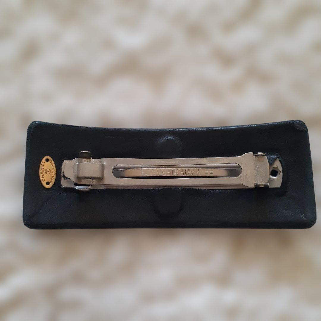 232ヴィンテージCHANEL ロゴ ヘアクリップ