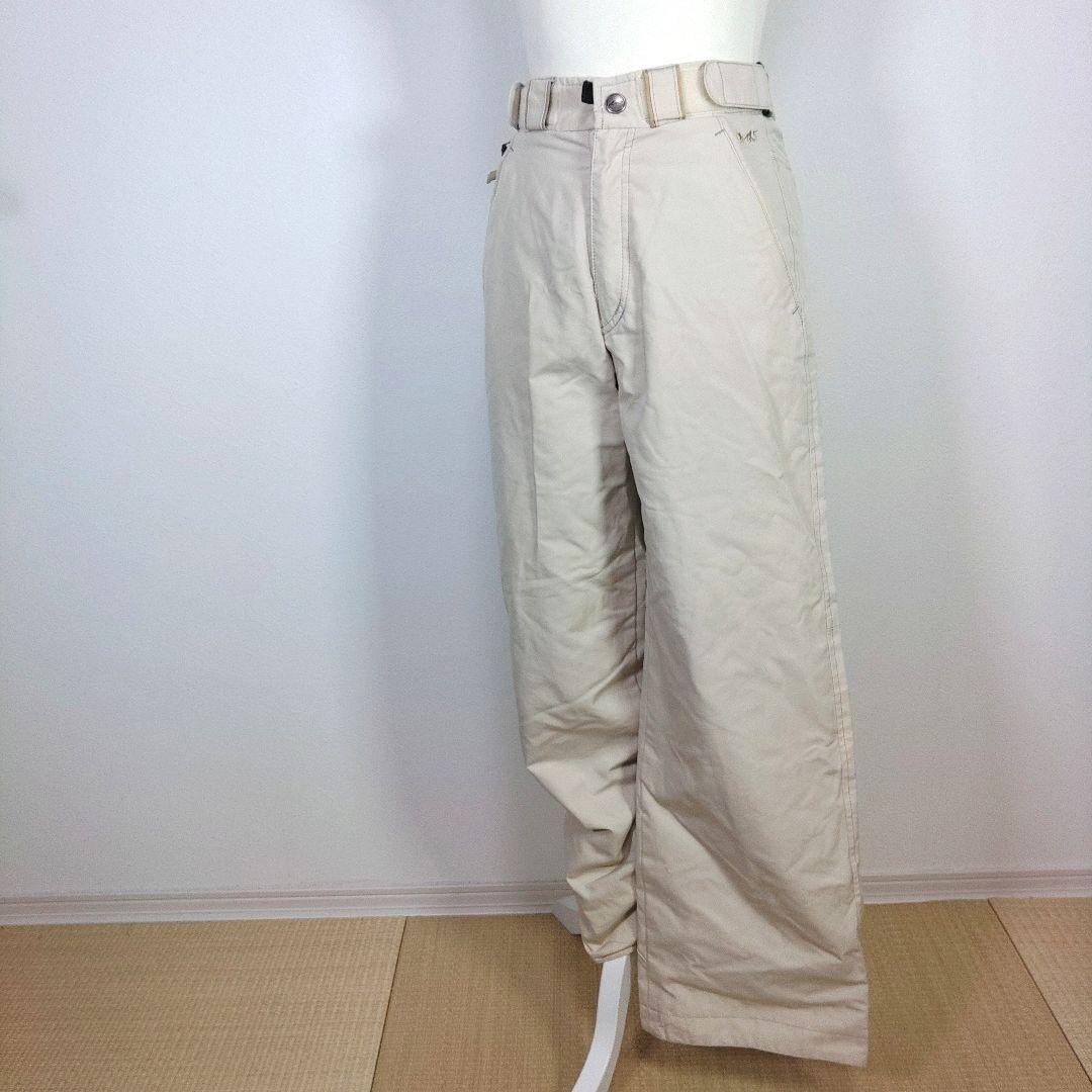 レディース　M　スキー　スノーボードウェア　上下セット　イエロー　黄　チェック柄