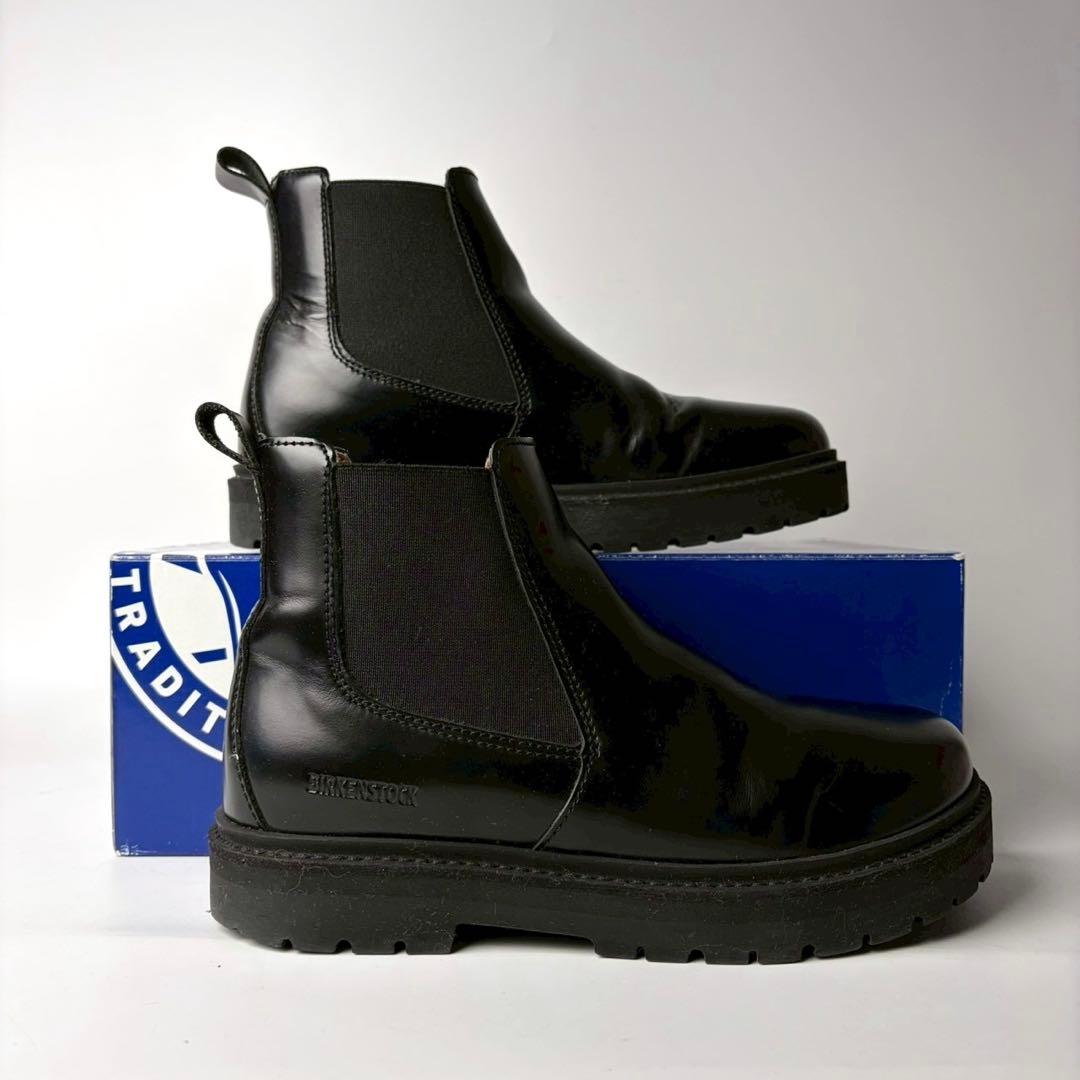 【美品】BIRKENSTOCK STALON Chelsea boots 黒36