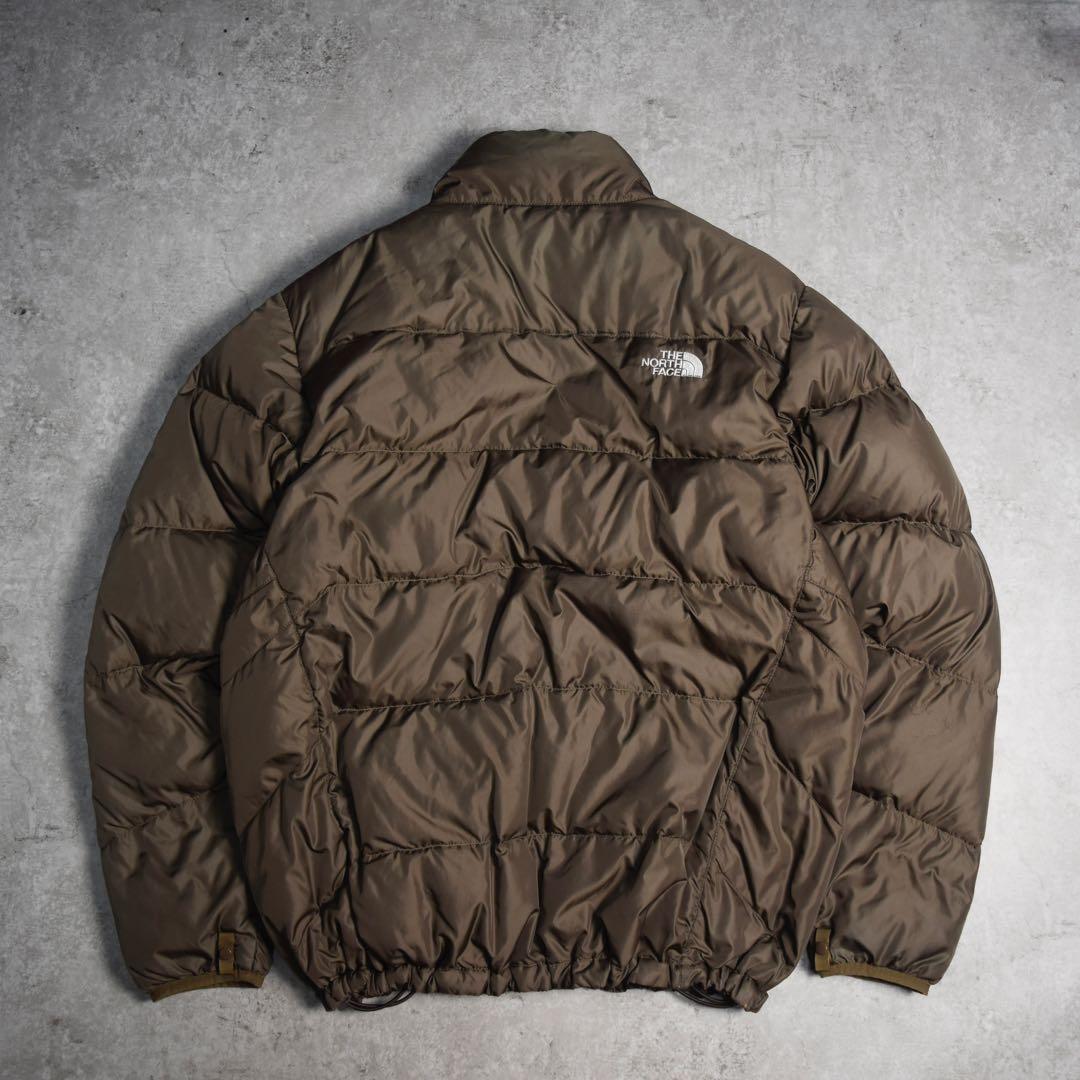 THE NORTH FACE ダウンジャケット ブラウン 肉厚 ヌプシ 550