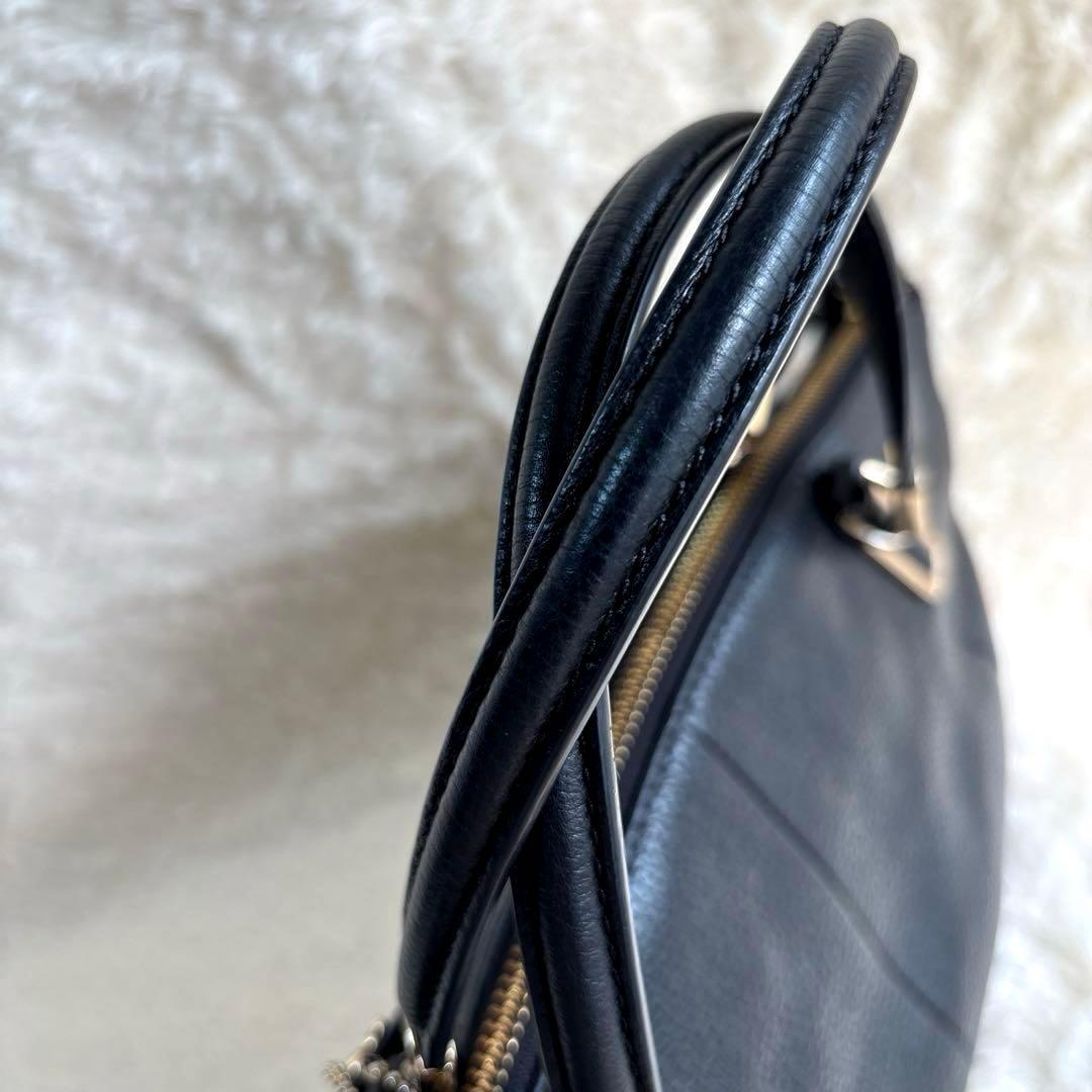 あゆみん美品 コーチ ハンドバッグ ショルダー 2way レザー シボ革