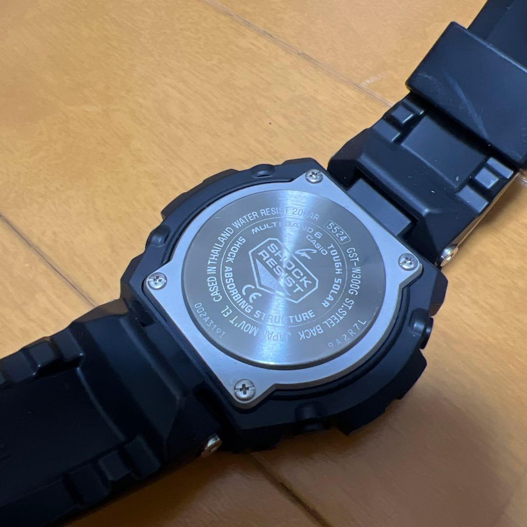 CASIO G-SHOCK デジタル腕時計 gst-w300g ソーラー