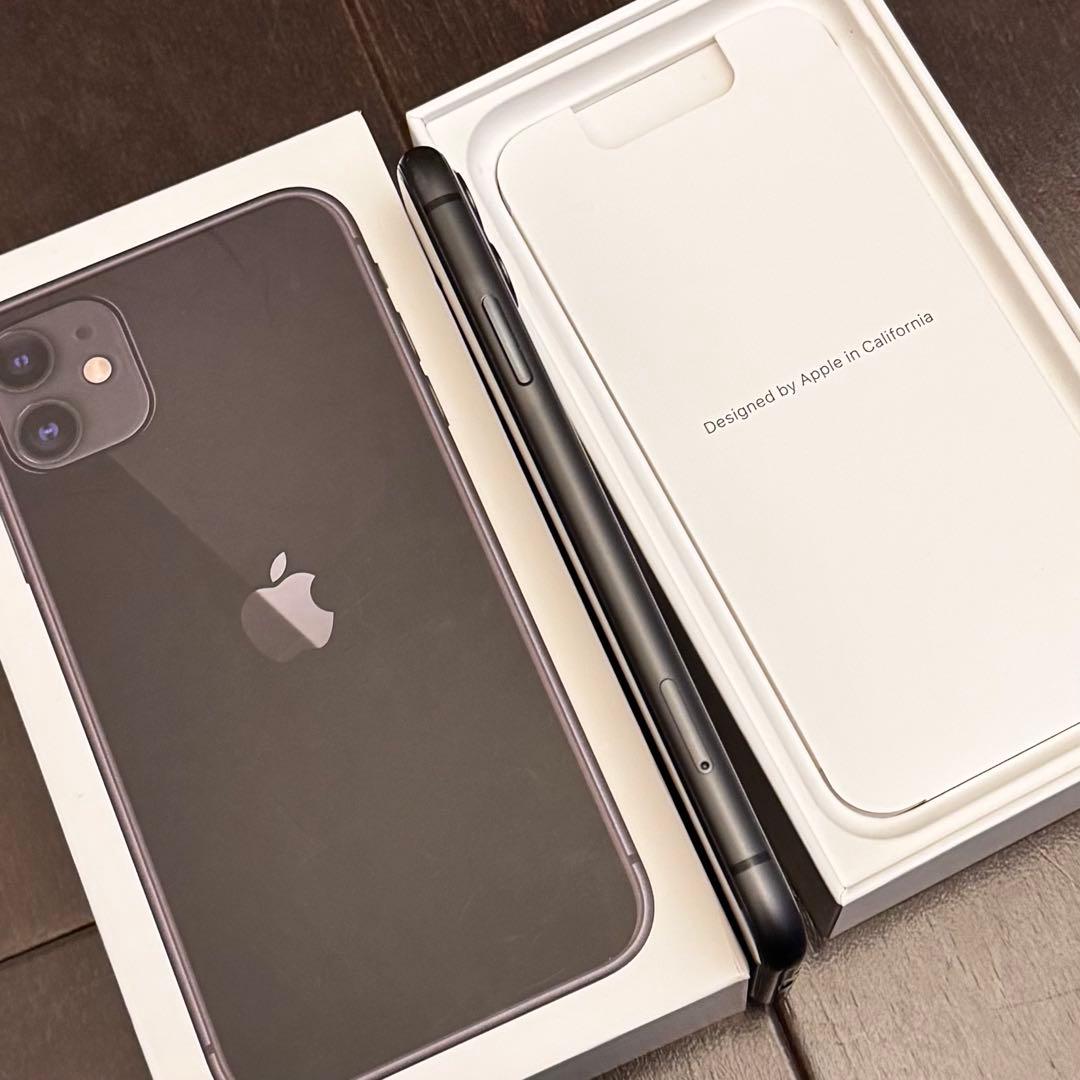Apple iPhone 11 ブラック 本体　SIMフリー