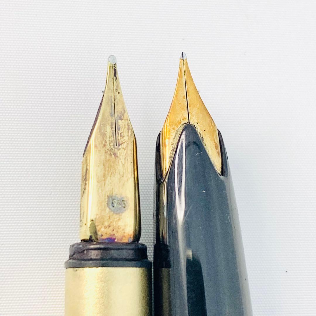 モンブラン 14金 万年筆 まとめ売り ゴールド 筆記具 1114-S4972h