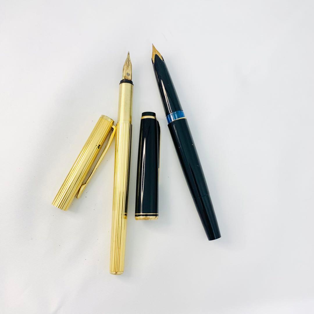 モンブラン 14金 万年筆 まとめ売り ゴールド 筆記具 1114-S4972h