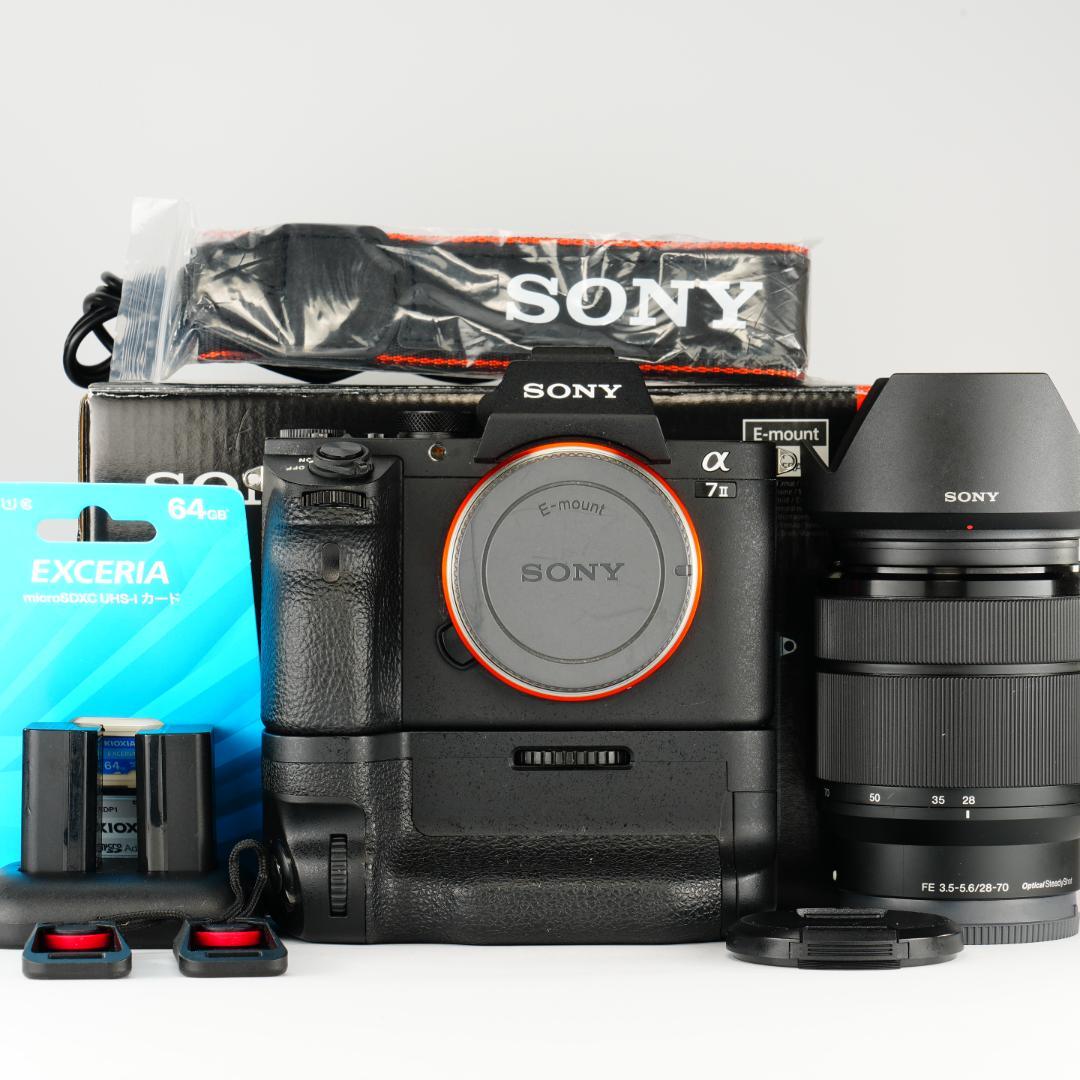 美品！SONY α7II完全セット 8798回 フルサイズデビューに最適