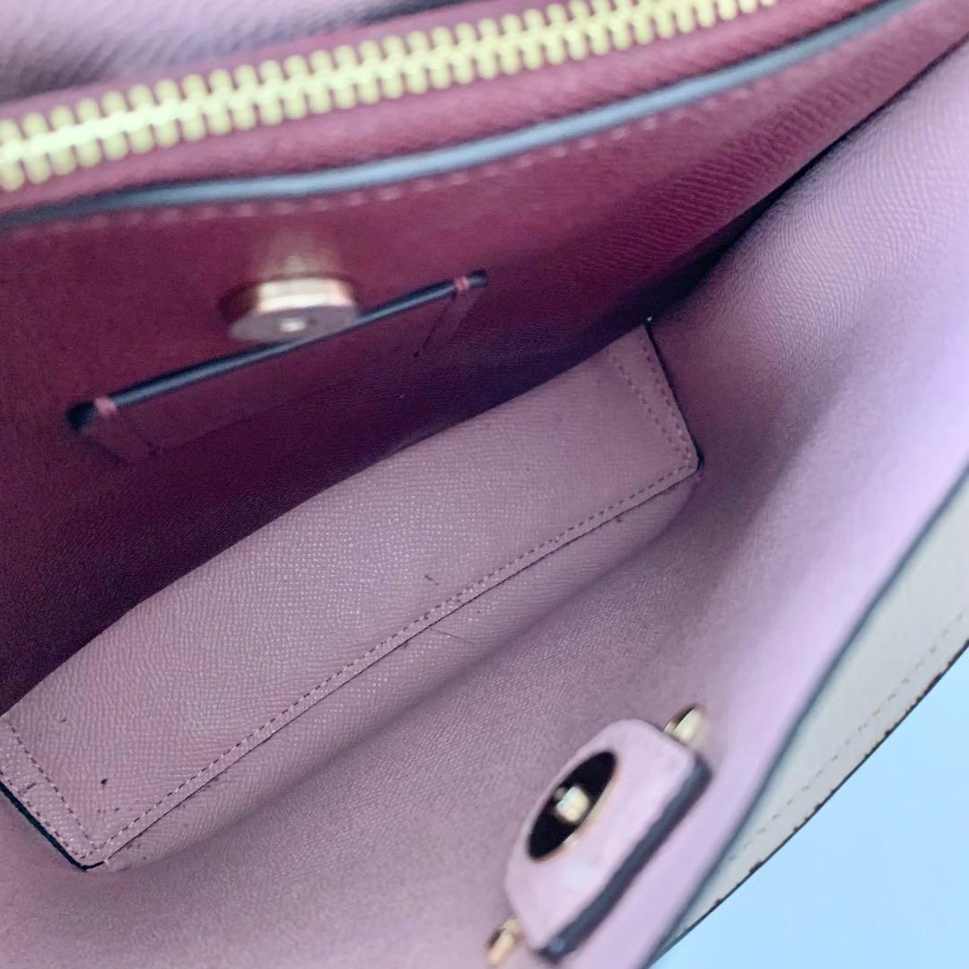 【COACH】コーチ　モリー　バケットバッグ　アイボリー　ホワイト　2way