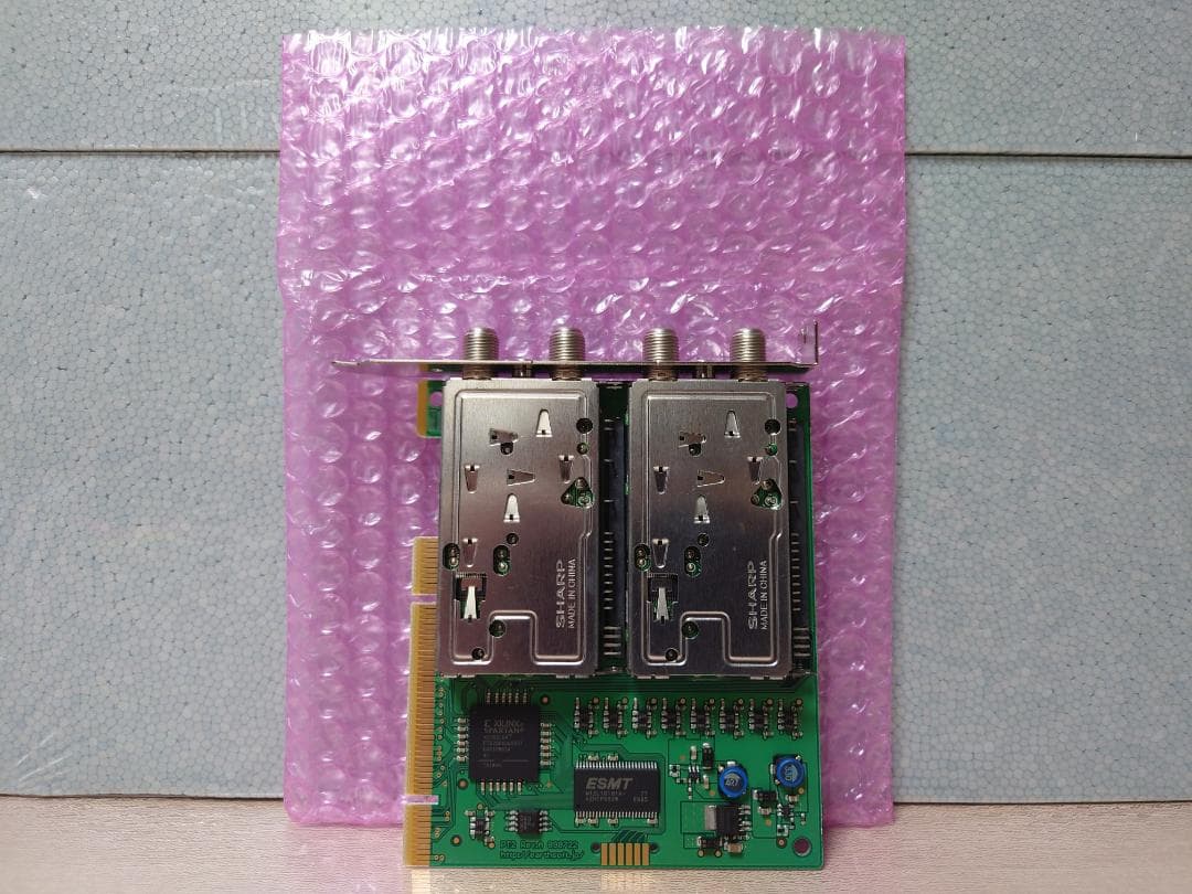 未使用 アースソフト PT2 Rev.A 地デジ・BSCSチューナーカード②