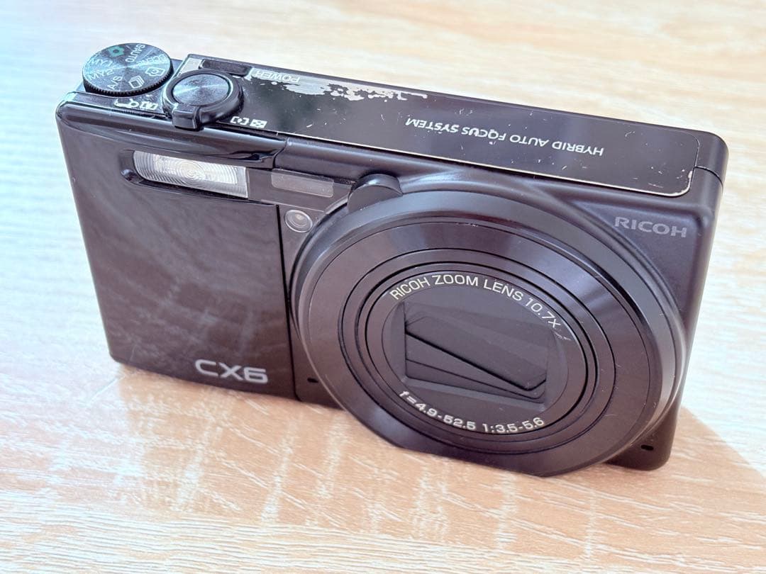 【動作確認済み】RICOH CX6 デジタルカメラ