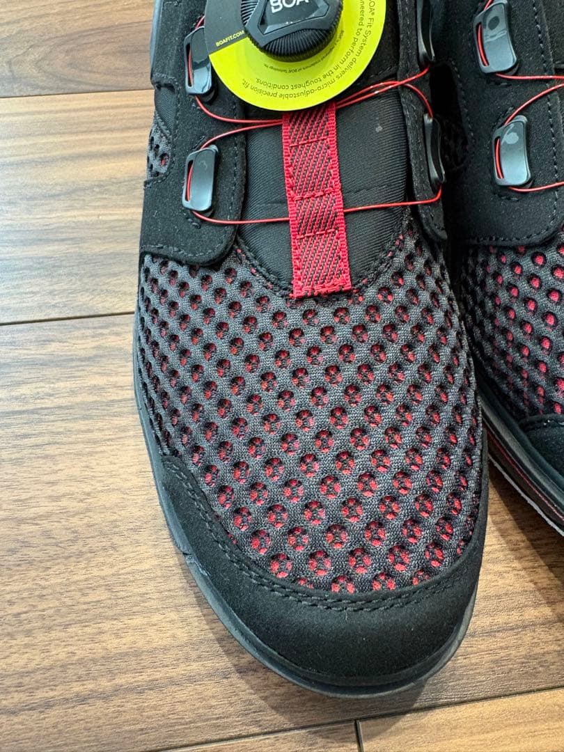 【新品未使用・箱有】Dexter メンズ ボーリングシューズ 黒 赤 27.5