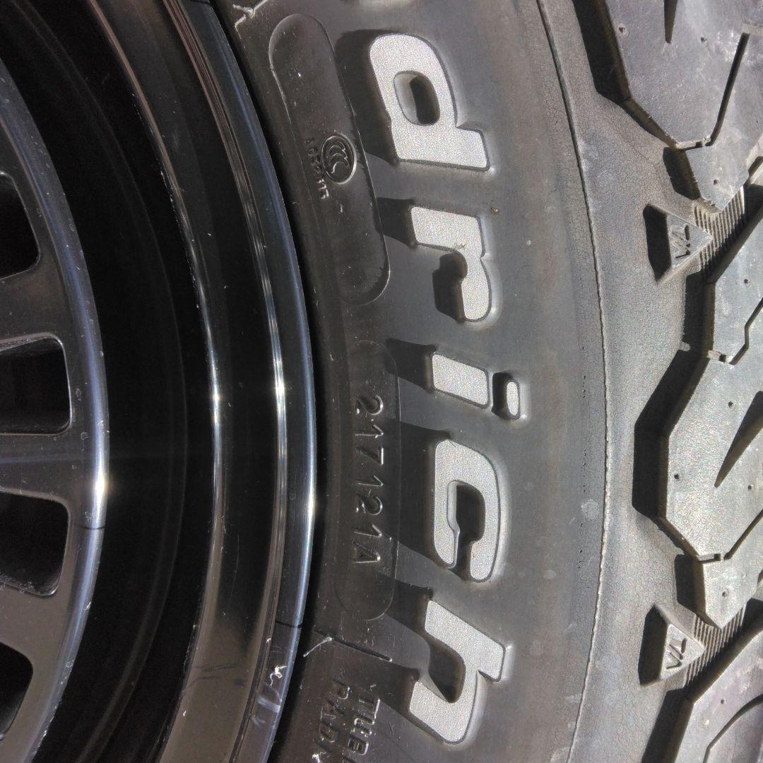 値下げ　ハイエース、ディーン 16インチ 6穴 ホイール 4本 マットブラック