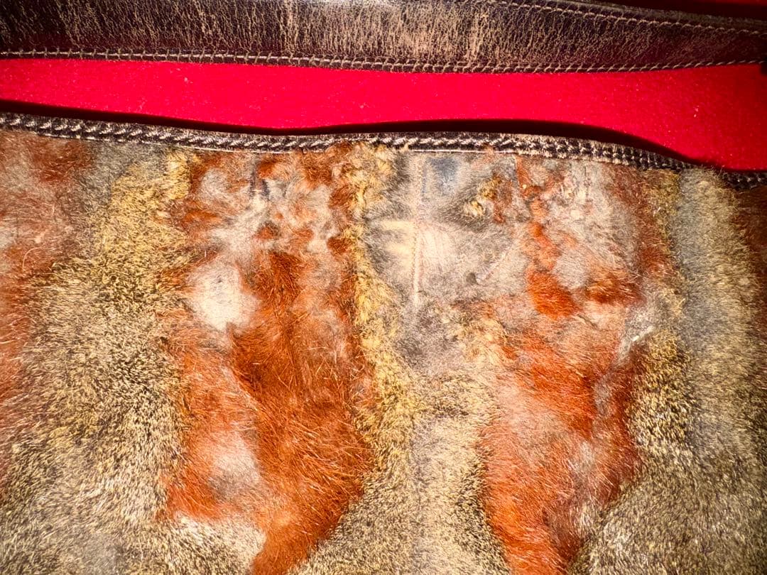 フェンディ ラビットファー ショルダーバッグ