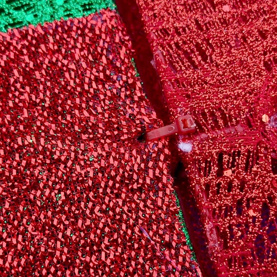 クリスマス 座っているクマのライト 約274cm 巨大 LED