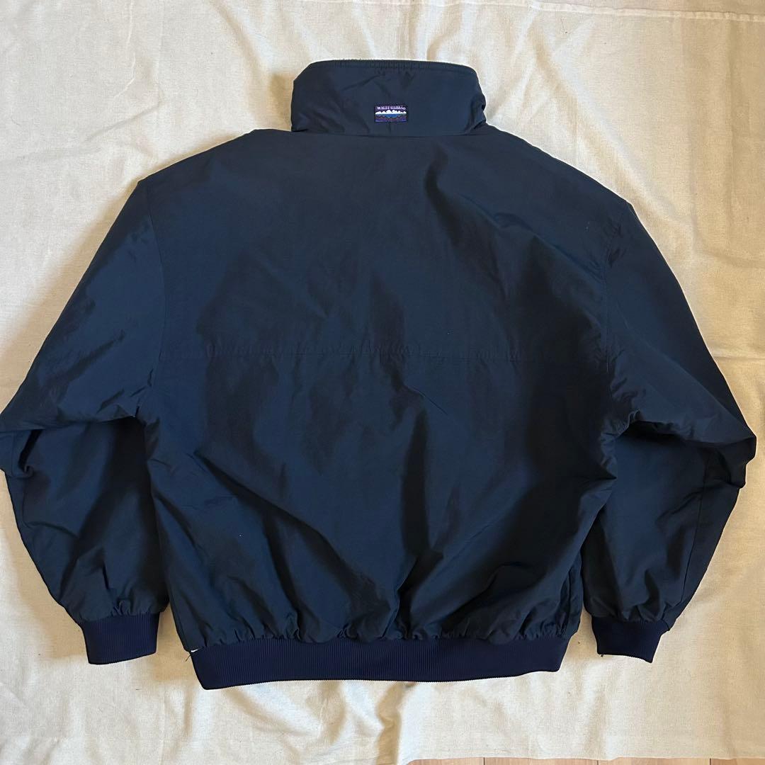 チ*☆様 90s WHITE SIERRA シェルドシンチラ ネイビー XLホワ