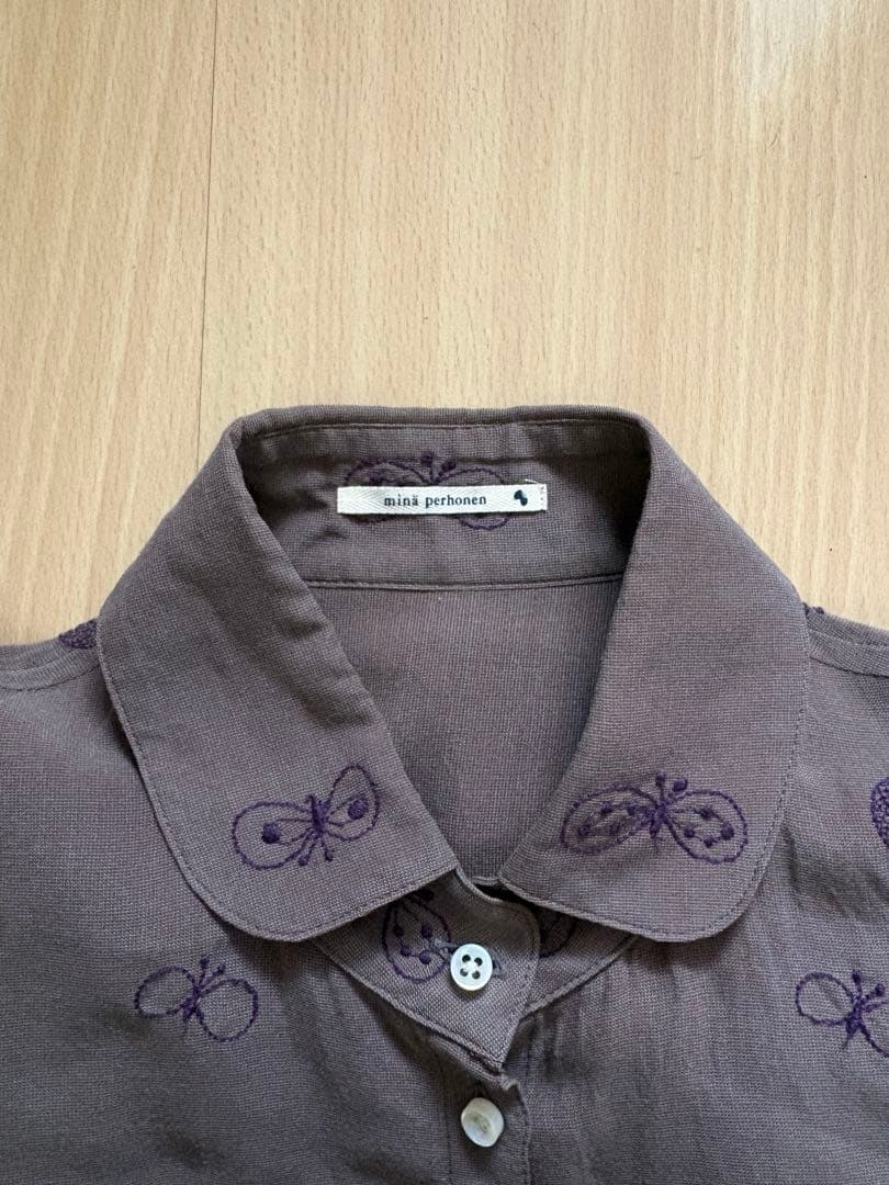 ミナペルホネン　minaperhone シャツ