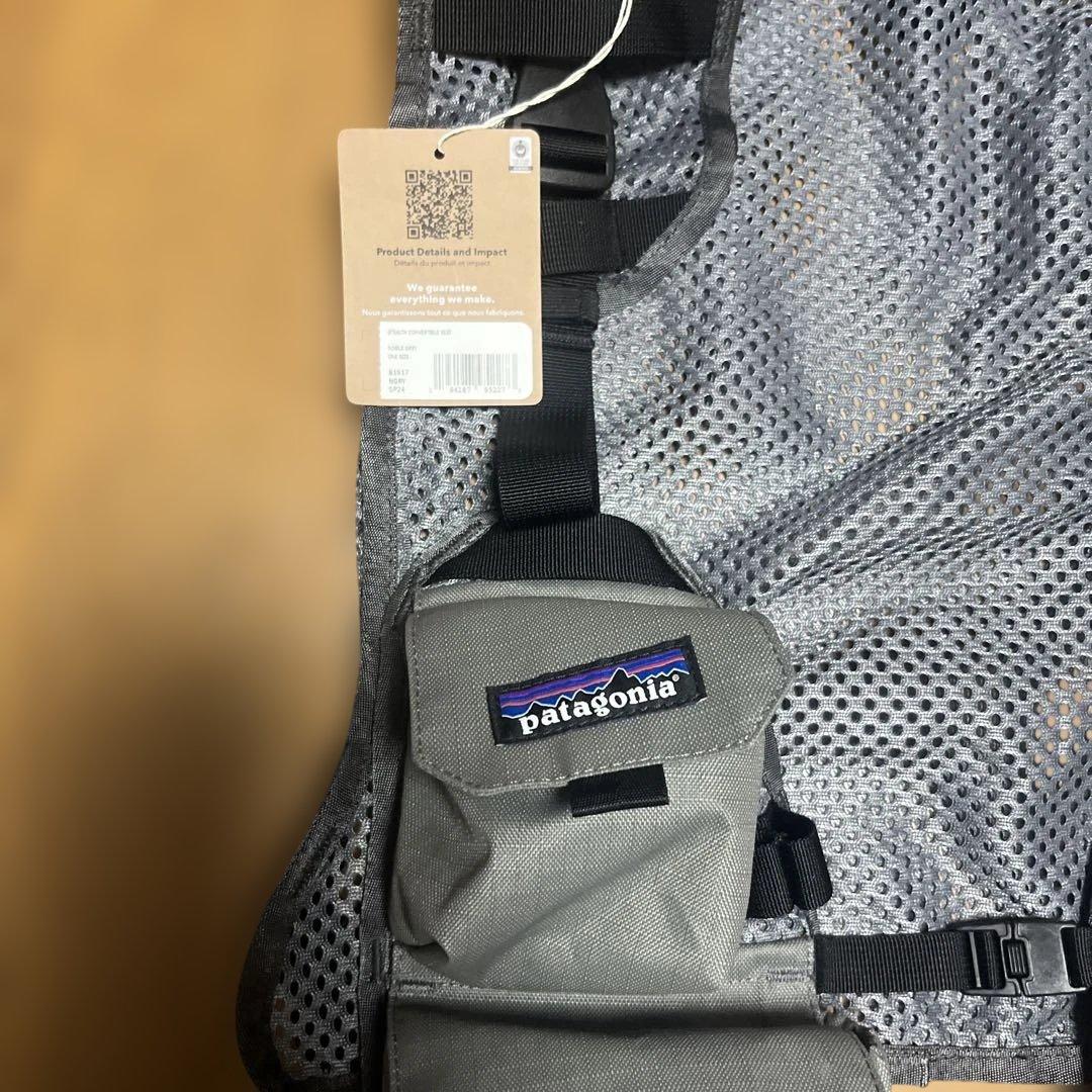 【未使用・タグ付】パタゴニア　ステルス　コンバーチブル　ベスト