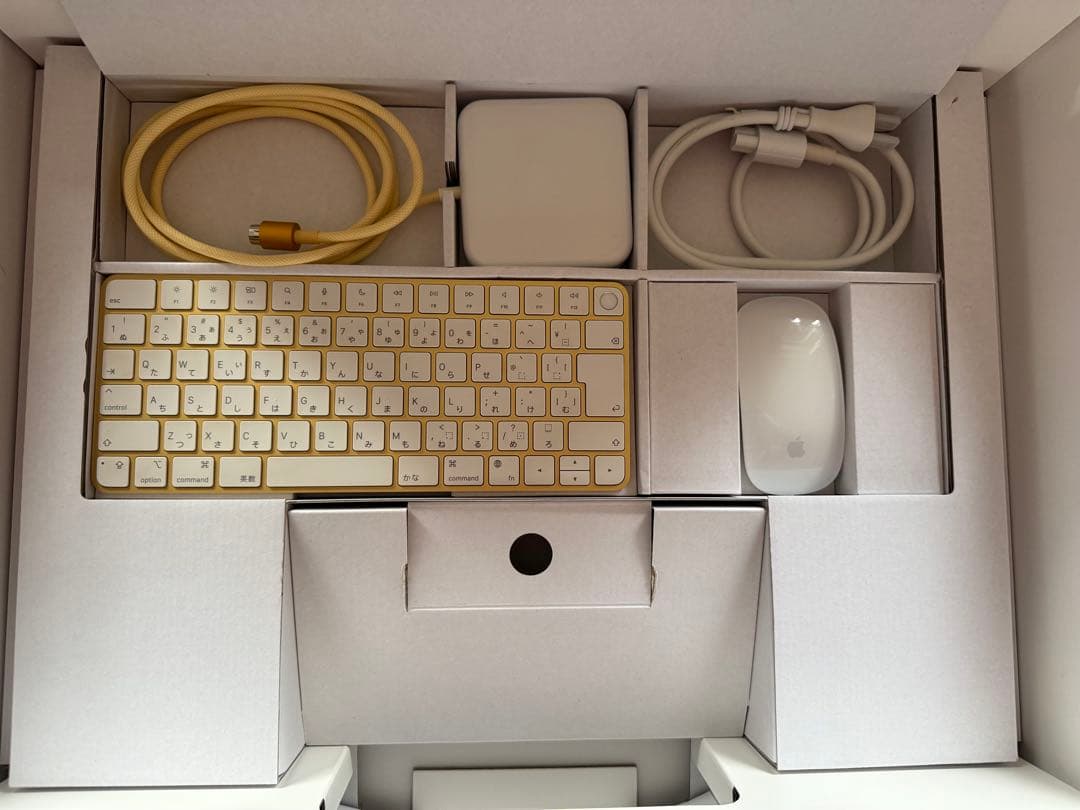 【中古品】Apple iMac M1 16GB/256GB (イェロー)