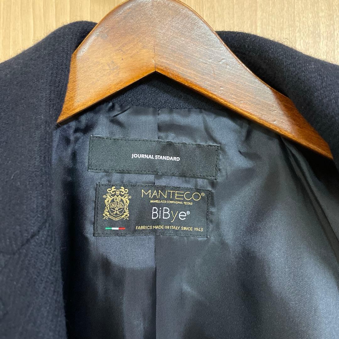 ジャーナルスタンダード 定価38,500円MANTECO ダブルクロスPコート