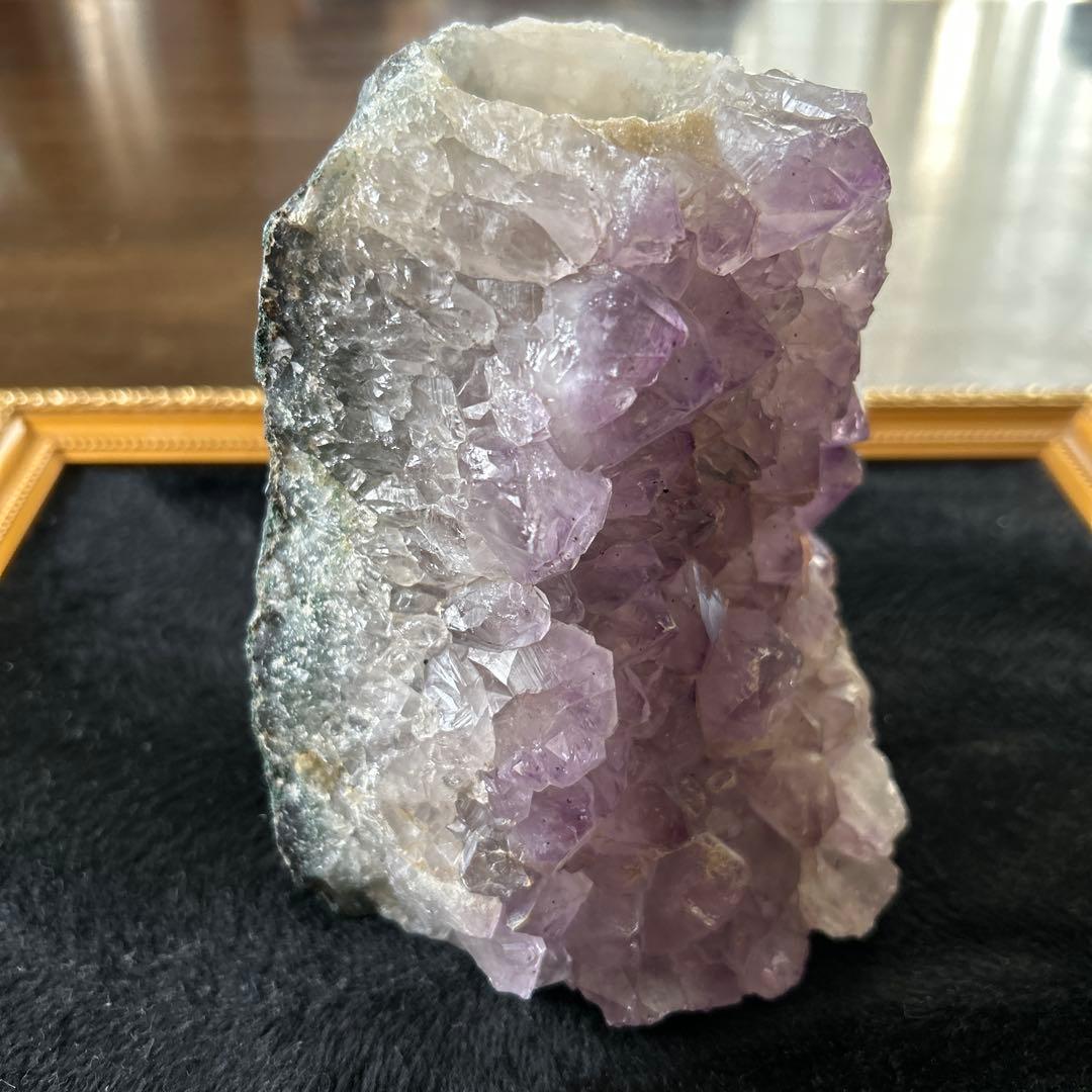 ✨破格✨絶品‼️アメジスト☆噴水☆天然石☆ファウンテン☆高さ24㎝⭐︎秘蔵品⭐︎レア⭐︎