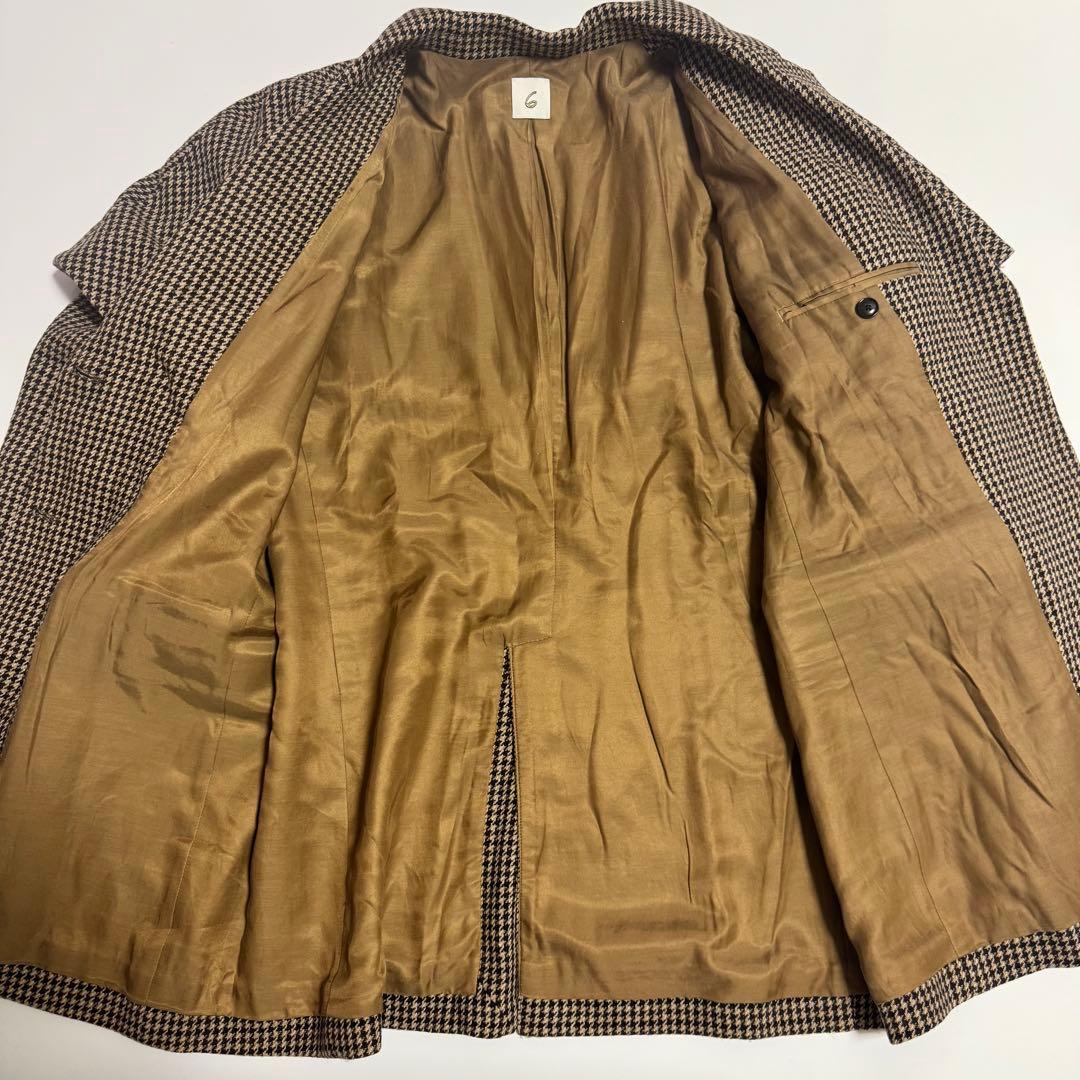 極美品　roku 6 ケープジャケット テーラードジャケット 2way