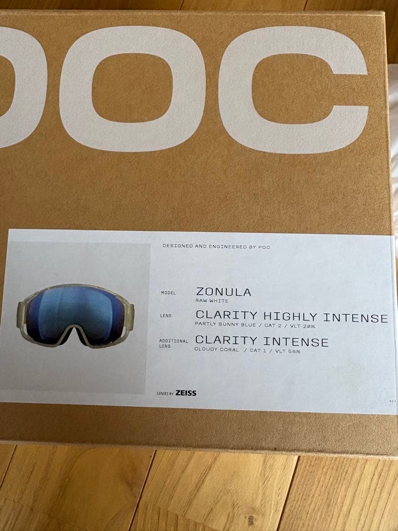POC zonula ゴーグル　スペア付き