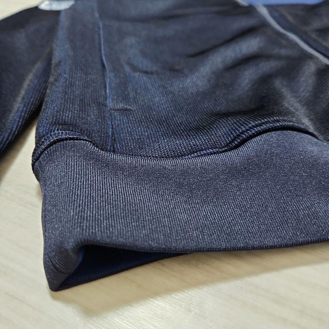 未使用美品☆Rosasen☆ゴルフクォーターゲージブルゾン春秋 L ネイビー